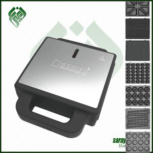 ساندویچ ساز ۳ کاره دسینی مدل DS317 با بدنه استیل